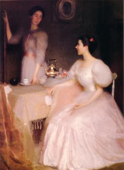 William McGregor Paxton : Mollie Scott And Dorothy Tay